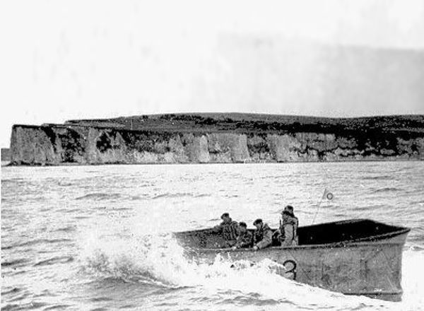 An excellent description of the events of that day was done by Bournemouth University here  http://bumaritime.org/projects/duplex-drive-tanks/exercise-smash/ so I won't try and better it. Suffice to say 7 tanks were overwhelmed by the sea and 6 crew members lost. This photo gives an idea of their seaworthiness...