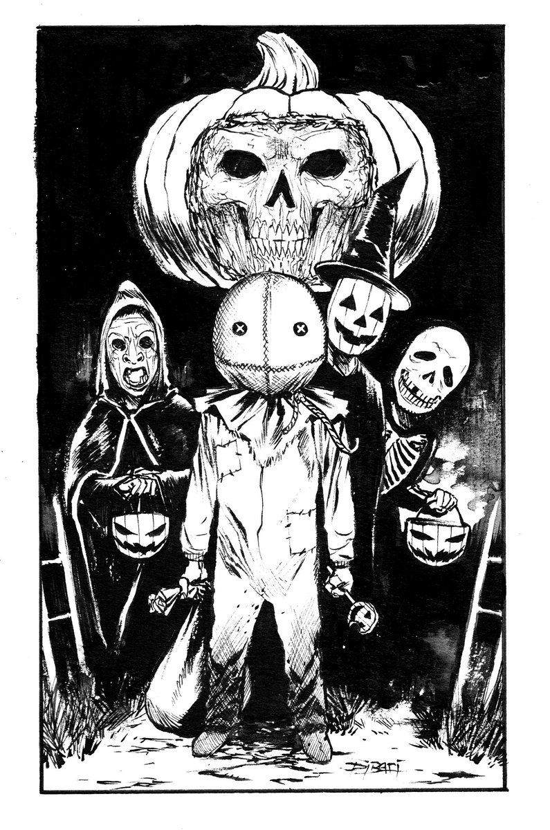 Friday the 13th and Trick r' Treat scans. #FridayThe13th #trickortreat #halloween3 