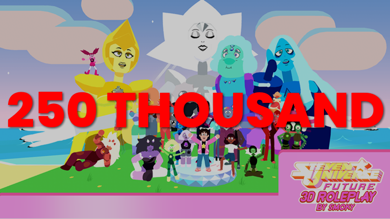 Romonitor Stats On Twitter Congratulations To Steven Universe Future Era 3 3d Roleplay By Smokyquartzupside For Reaching 250 000 Visits At The Time Of Reaching This Milestone They Had 75 Players With - romonitor stats on twitter steven universe 3d rp roblox Romonitor Stats On Twitter Congratulations To Steven Universe Future Era 3 3d Roleplay By Smokyquartzupside For Reaching 250 000 Visits At The Time Of Reaching This Milestone They Had 75 Players With - steven universe 3d rp roblox