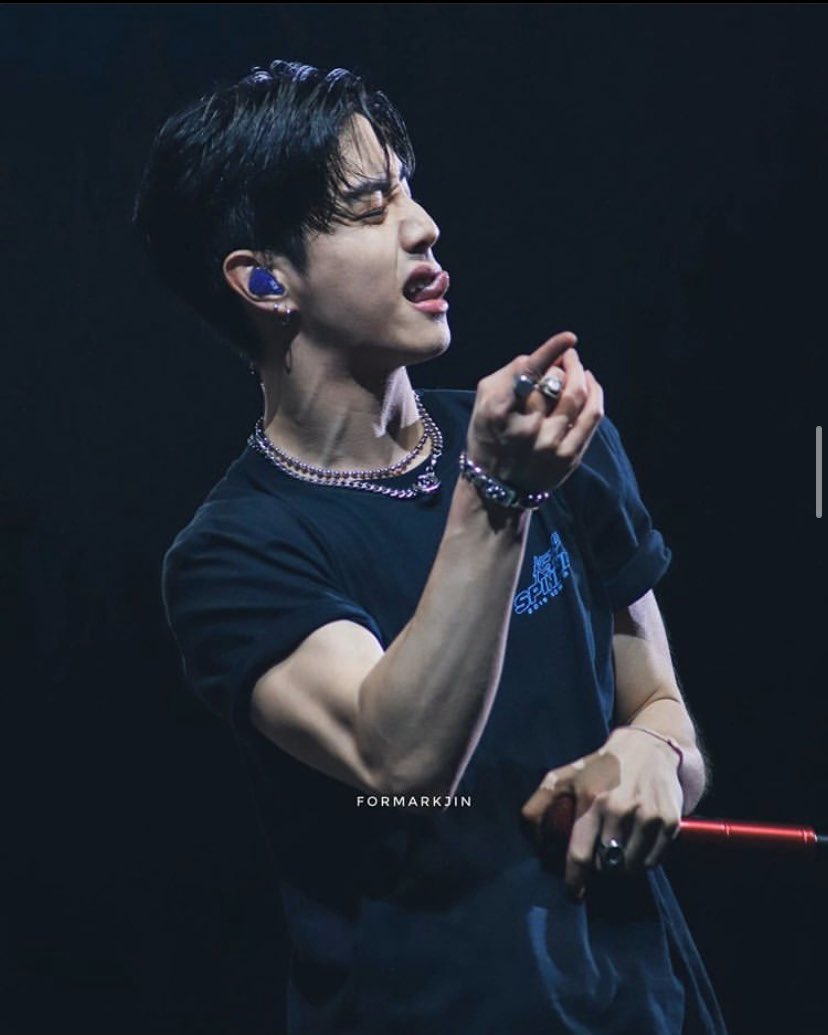 Marks habit of biting and sticking out his tongue(A thread)