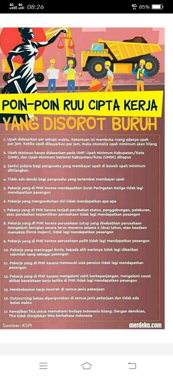 Sakit hati bgt baca  nya, knpa ga ada nurani nya mereka.... 😭😭😭

#BatalkanOmnibusLaw