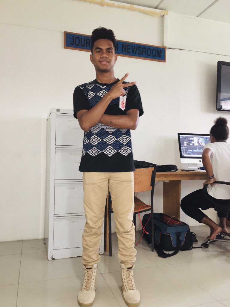 Kim Rabuka grew up seeing his uncle, media guru Stanley Simpson hustling to get the news that Fiji needed. He was inspired. So, he made a promise to himself to be the next version of his uncle possible. He is a Student Journalist at USP.