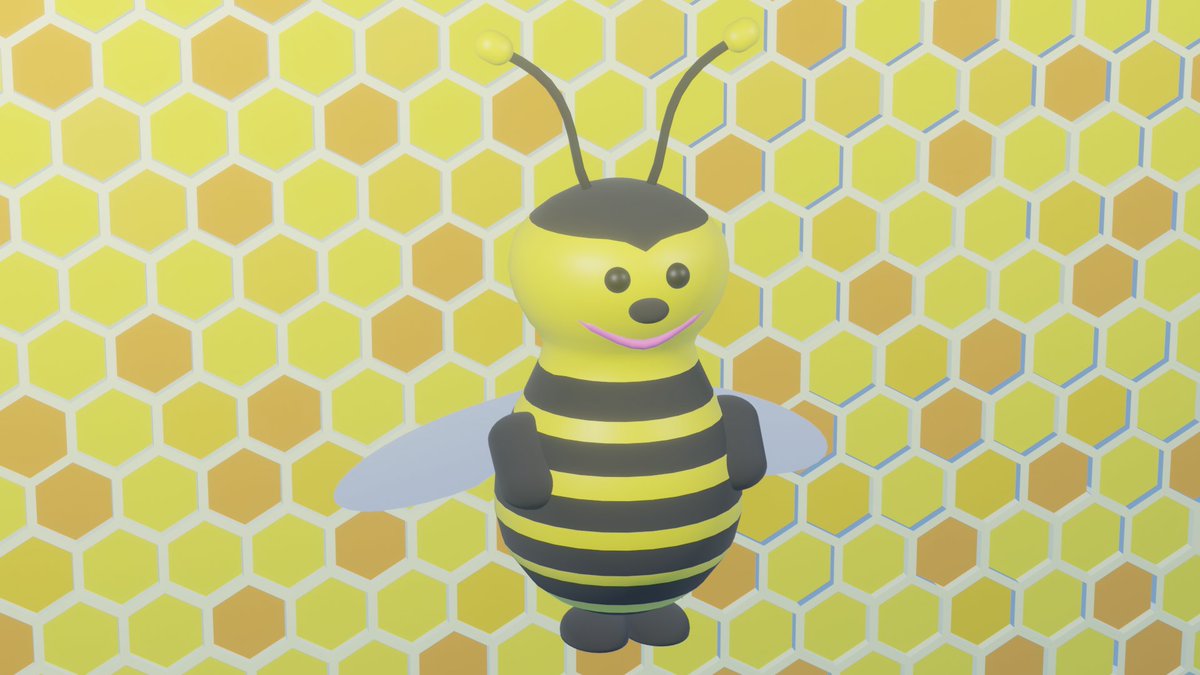Irinavz2000's tweet photo. #b3d #bees #3d #3dmodeling #3dart #blender3d #blender #bee #3dbee #3dtoy #render #rendering https://t.co/Dp3ECK6YS5