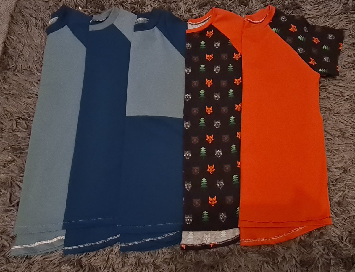 natbr1988's tweet photo. Making my boys wardrobe this year! 6 tshirts made yesterday ❤ hoodies next!
#sewing #mbjm #raglan #tshirts #dressmaker #clothing #homemade #handmade https://t.co/L0aVwOLUVG