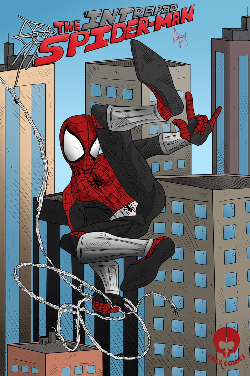 SpiderIntrepid's tweet image. Issue 1 (This issue is really short but the later ones are going to be longer I promise