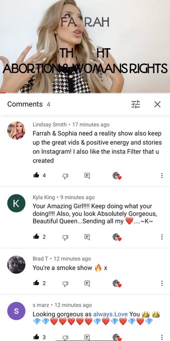 JOIN THE CONVERSATION TONIGHT #ABORTION AND #WOMANRIGHTS FARRAH ABRAHAM https://t.co/alZvJ1fk4m via @YouTube<a href="/tag/abortion"class="tags">#ABORTION</a><a href="/tag/womanrights"class="tags">#WOMANRIGHTS</a>