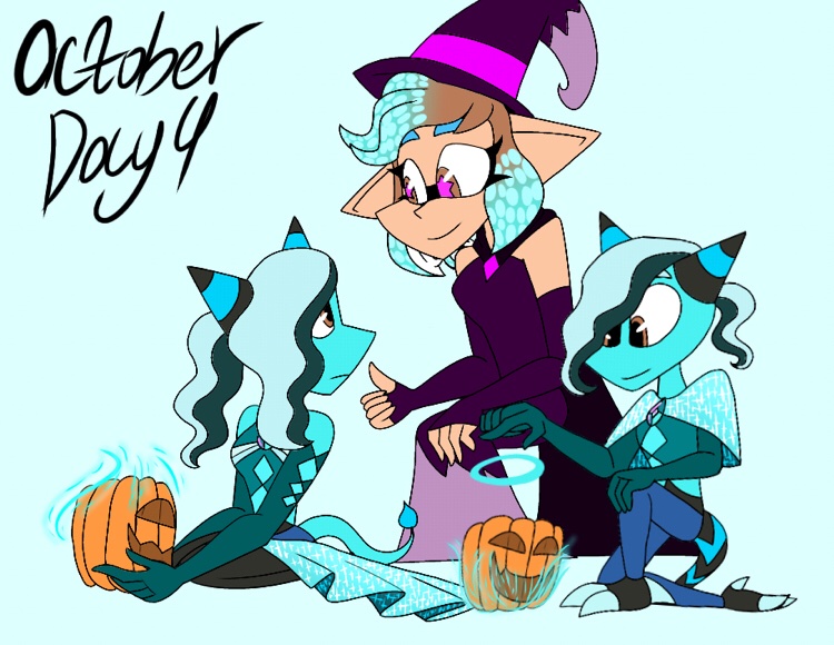 October day 4 #Halloween #Splatoon #Splatoon2 #zeti https://t.co/OHCeIuoai4