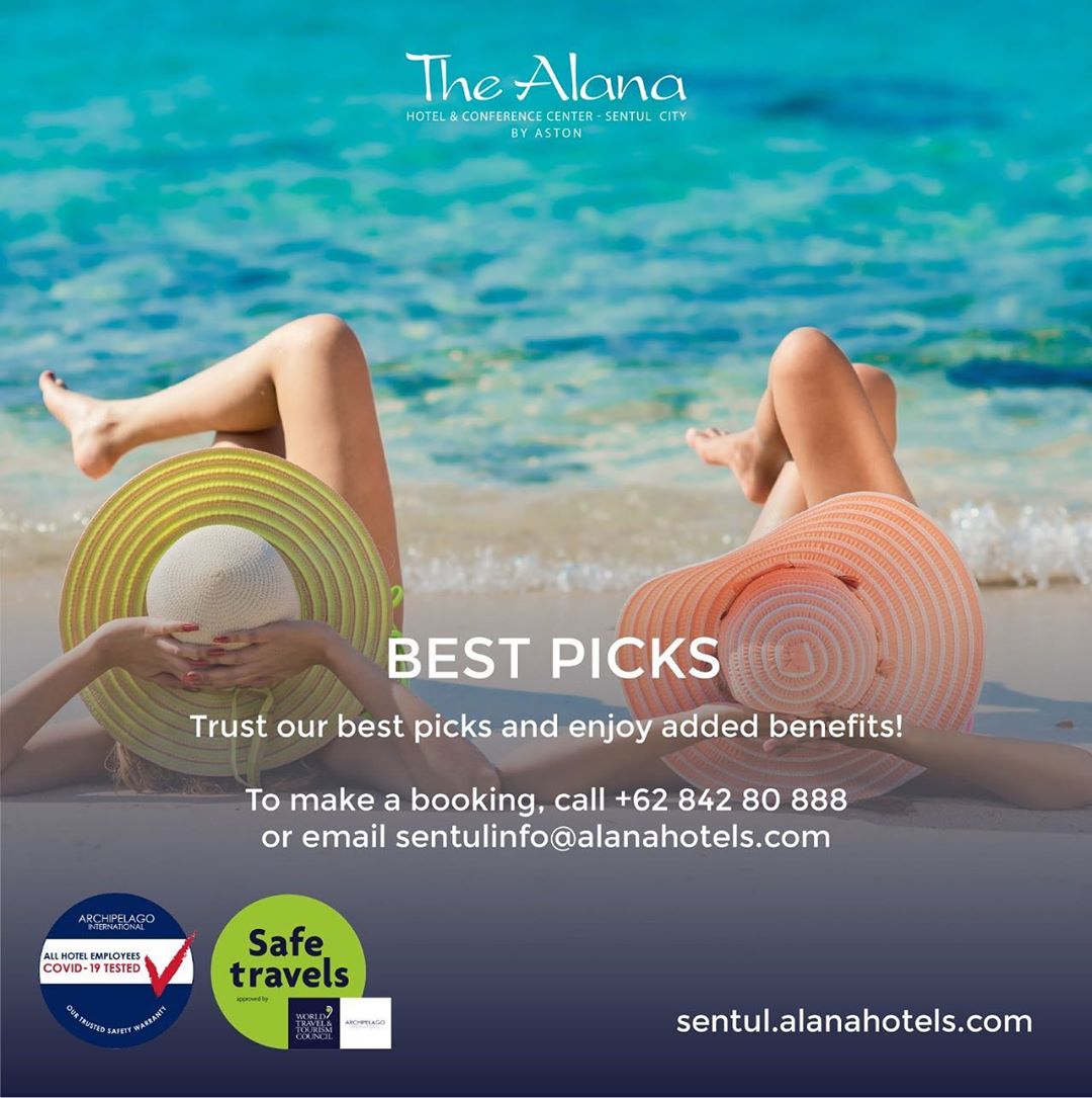 Sometimes the perfect time for vacation is a staycation. . Plan your staycation only with The Alana Hotel Sentul City simply by clicking the link below bit.ly/AlanaBestPick . Trust our best pick and enjoy the added benefit! *Best Price Guarantee*