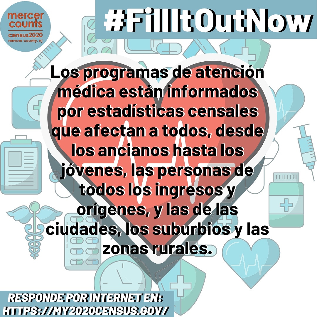 MercerCounts's tweet image. Llene el censo hoy para asegurar que su comunidad pueda obtener su parte justa de fondos federales y estar debidamente representada.

#fillitoutnow #mercercounts #2020Census #NJCensus2020

my2020census.gov