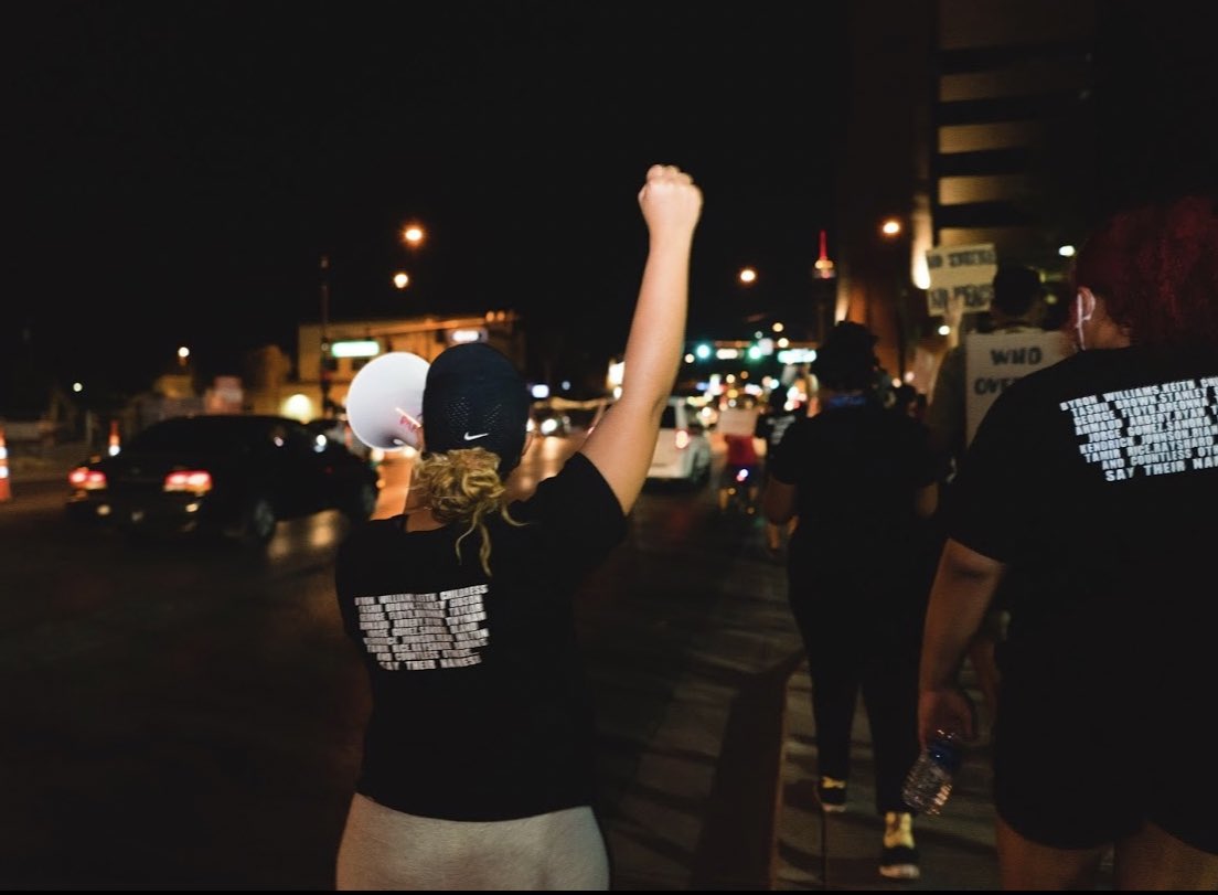 Walking in their footsteps
A March dedicated to the LV police terrorism victims
We walked the same route (Trump tower to Lloyd D George Federal building) & carried the same sign Jorge Gomez did the night he was killed 💔
#JusticeForJorgeGomez
#ReleaseTheVideos