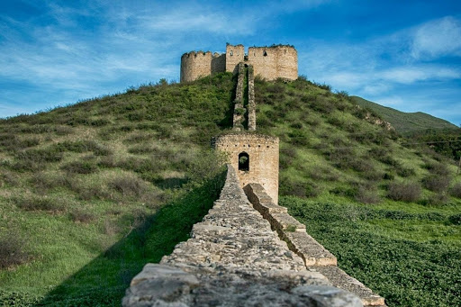 Asgaran FortressLocated near Asgaran settlement of Khojaly region, 24 km from Shusha, Asgaran castle has a two-part structure harmonizing with the mountainous relief and the broad Gargar River’s bed.