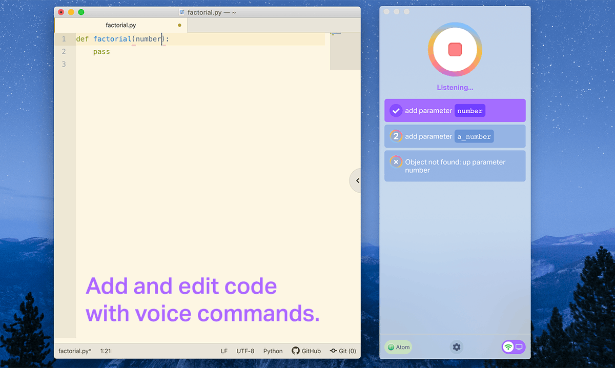 ProductHunt's tweet photo. Code with your voice. Straight Tony Stark vibes here.

Start speaking: https://t.co/5tzgN6I5M2 https://t.co/NywqynbX8y