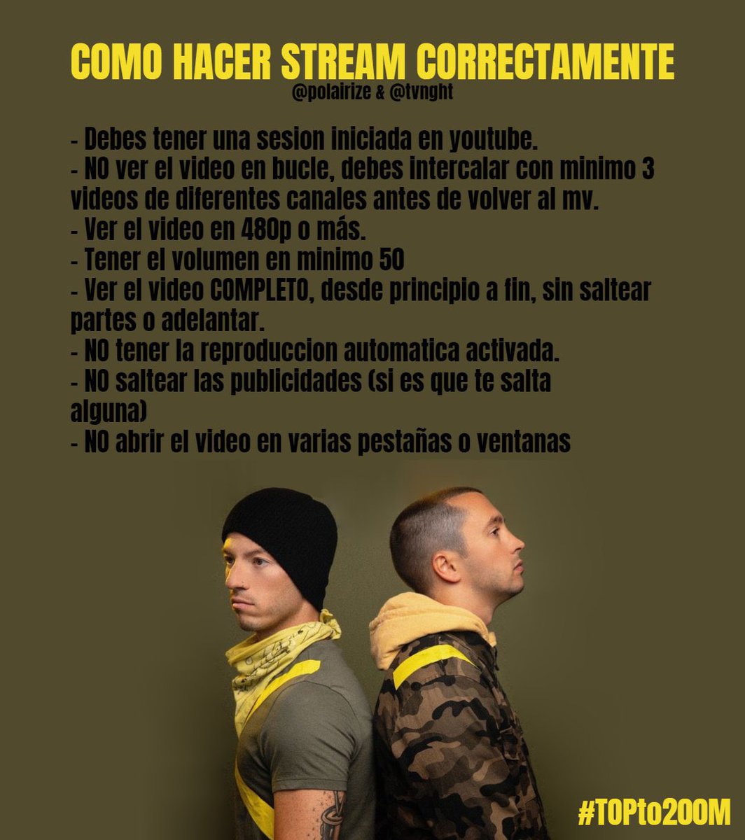 _cataclasm's tweet photo. Its the few, the proud, the emotional #TØPto200M #StreamTrench https://t.co/cR0470dCSP