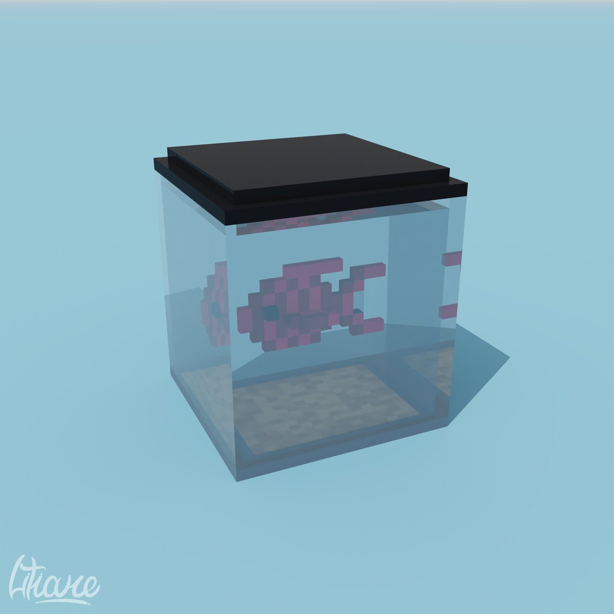 'Fish Tank' Voxel Art for Day 4 of #Inktober2020

litiare.com

#voxelart #magicavoxel #Inktober #inktober2020day4