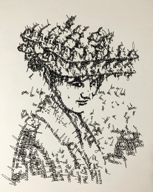 HabanaArte's tweet photo. Evelyn Aguilar Sánchez
Untitled, 2020
Ink on cardboard
37.5 × 27 cm

#InkOnCardboard #InkOnPaper #InkDrawings #HabanaArte #TintaSobrePapel #WomenArtists #CubanArt #Kunst #zeitgenössischeKunst https://t.co/lKtmYtDpTb