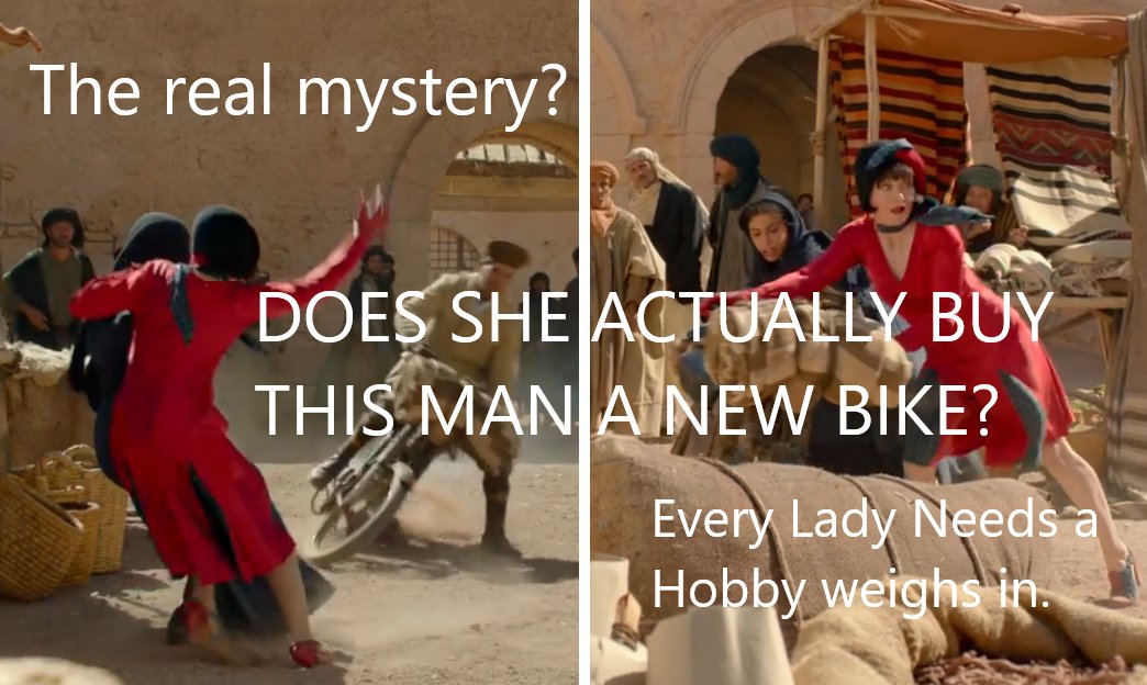 LadyEvery's tweet image. Have we unleashed an ancient curse and is that why 2020 is happening? Surely a scene-by-scene recap of the #MissFisherMovie will break the curse and set things right. That's right: WE FINALLY DID A PODCAST ABOUT MISS FISHER AND THE CRYPT OF TEARS: bit.ly/36A6HCO