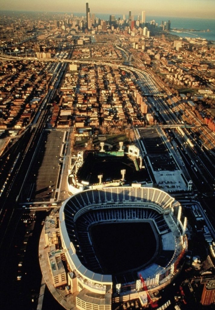 Worst: Guaranteed Rate Field. Facing the wrong way. You had a ballpark that faced downtown, then you built another one right next to it and did what?