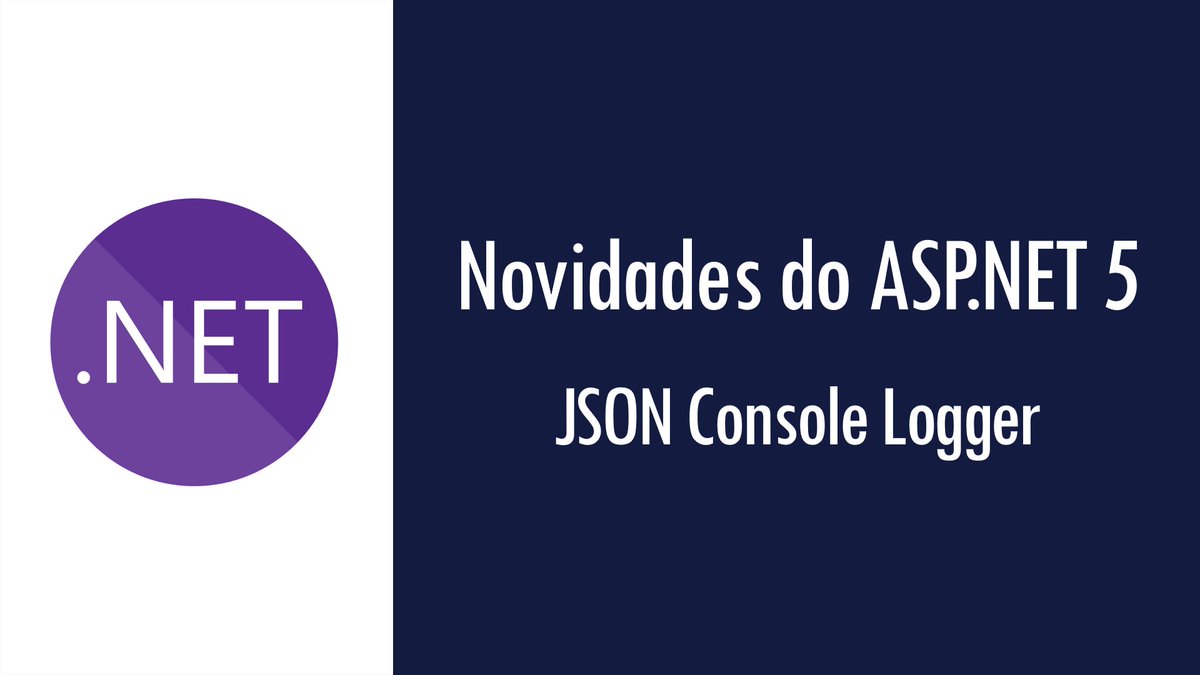 RenatoGroff's tweet image. Novidades do ASPNET 5: JSON Console Logger
medium.com/@renato.groffe…
#Dotnet #aspnet #aspnet5 #AspNetCore #dotnetcore