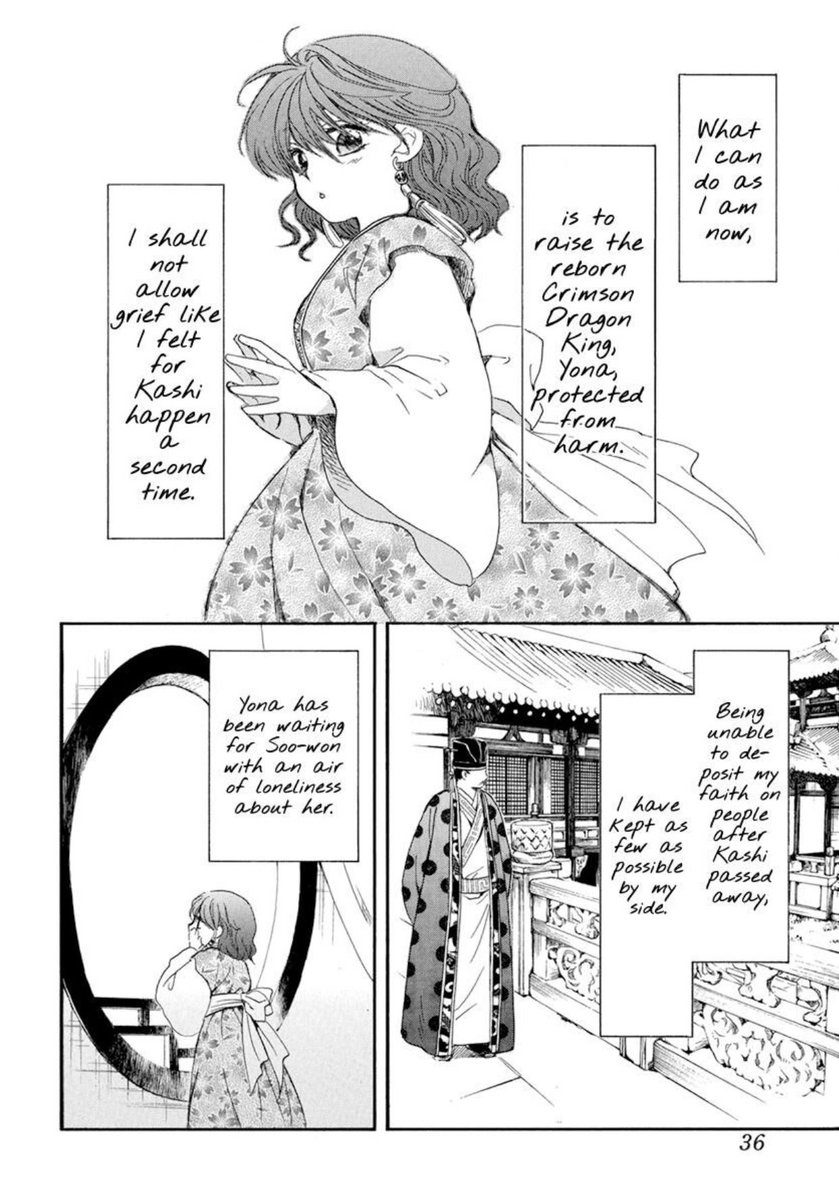 His irresponsibility and negligence caused so much to his kingdom the words of Yu-hon didn’t reach him but his obsession with his religious faith and the fact Yona is King Hiryuu led him to be naive in thinking it’ll be fine to be just a place holder since the gods on his side+