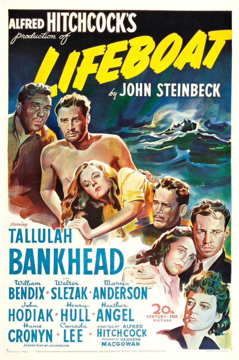 Day 2: Lifeboat. Nothing like putting Americans, Brits & a German on a stranded lifeboat during WWII. Made for an interesting plot. Poor Gus.  Connie is a queen. Sucks she lost all the stuff she had by the end. 4.5/5 stars. It'd get the full 5 if they were rescued at the end 