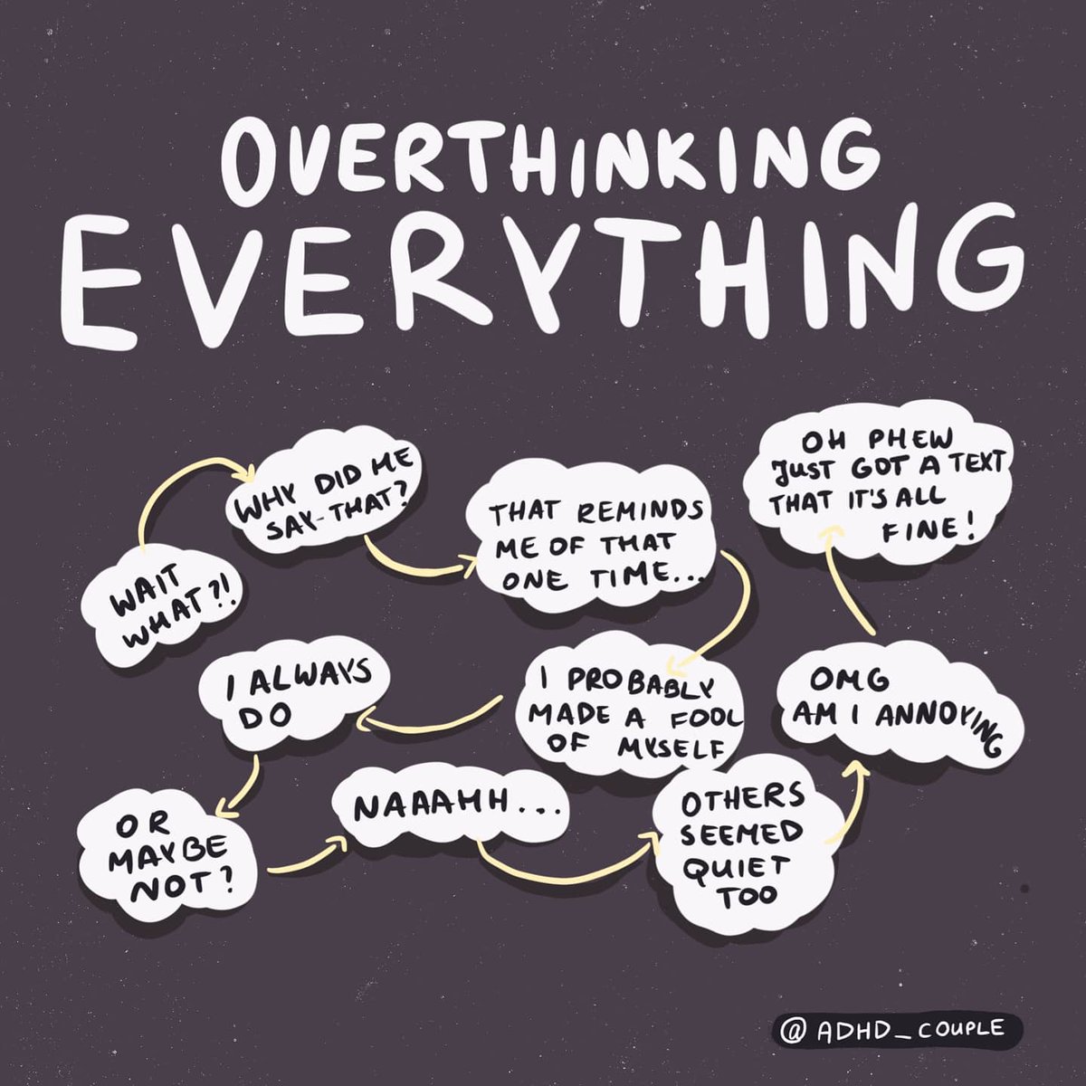 Overthinking is a problem
