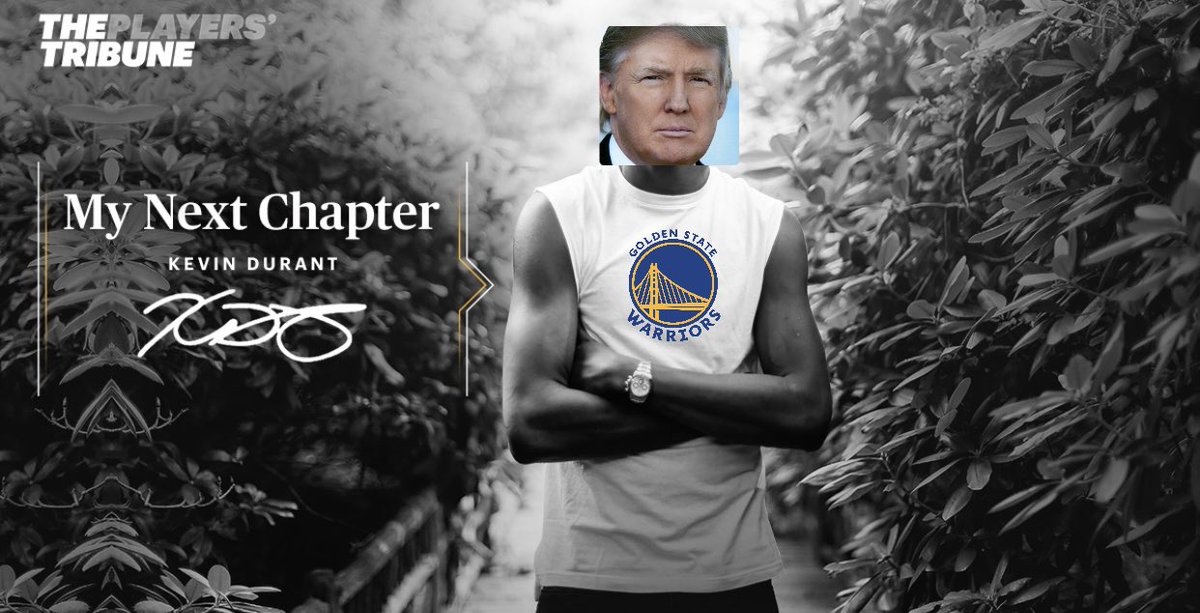 BREAKING NEWS: Donald Trump &amp; the Golden State Warriors have agreed to a 4-year, multi-million dollar deal, with $750 in guaranteed taxes. (per <a href="/wojespn/">Adrian Wojnarowski</a> )