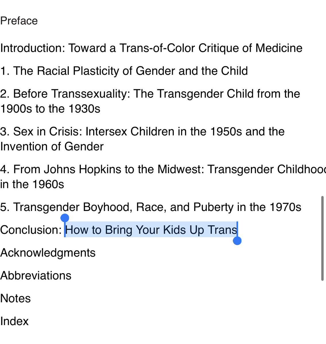 Eve Sedgwick didn’t write “How to Bring Your Kids Up Trans” —although my sister  @gp_jls did! And if you want there to be more trans people—and seriously, ask yourself if you do, bc it’s up for grabs right now—you all had better start writing your own versions of that essay.