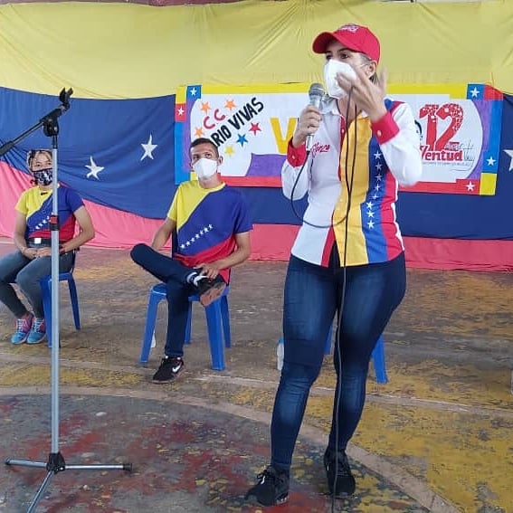 La Juventud del Municipio Rómulo Gallegos hoy, aceptó junto a la candidata @EnmitaPsuv  el reto de recuperar la Asamblea Nacional y sea Roja Rojita. Elorza para la Asamblea