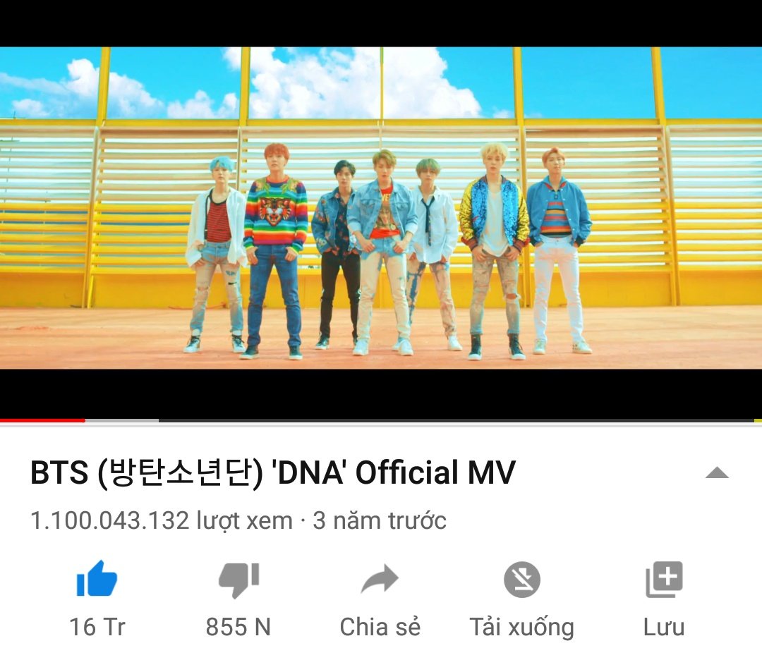 DNA 1.1B VIEWS @BTS_twt