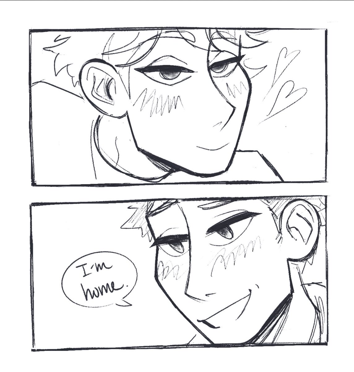 wip of a comic that i probably wont finish?????? 