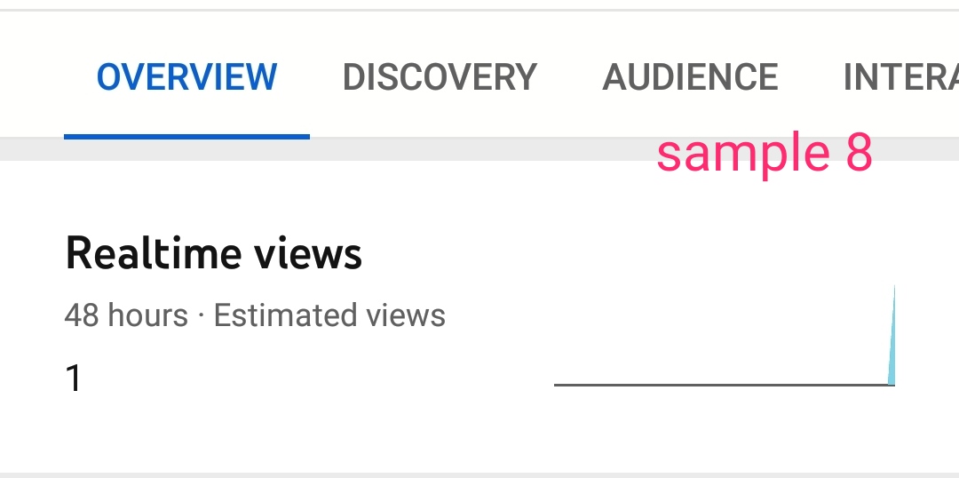 8. I did the same way like in number 1 (stream using youtube apps) . And the result is : still 80 views but that one person on realtime views is definitely me. How come it's not counted in the actual views?