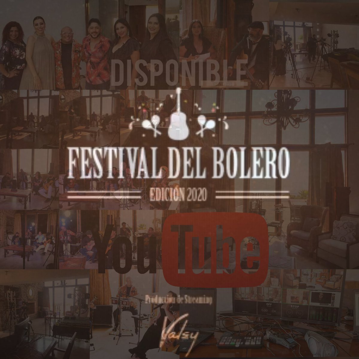 JuanErnestoHAv1's tweet photo. #festivaldelboleroenlinea #edicion2020 #disponibleenyoutube #gratis https://t.co/2x45sa6EtH