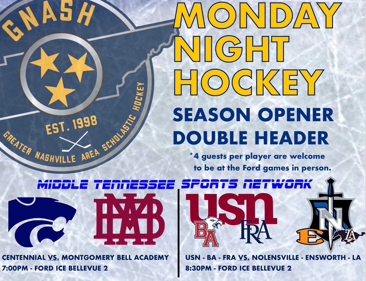 GNASH - Greater Nashville Area Scholastic Hockey tweet media