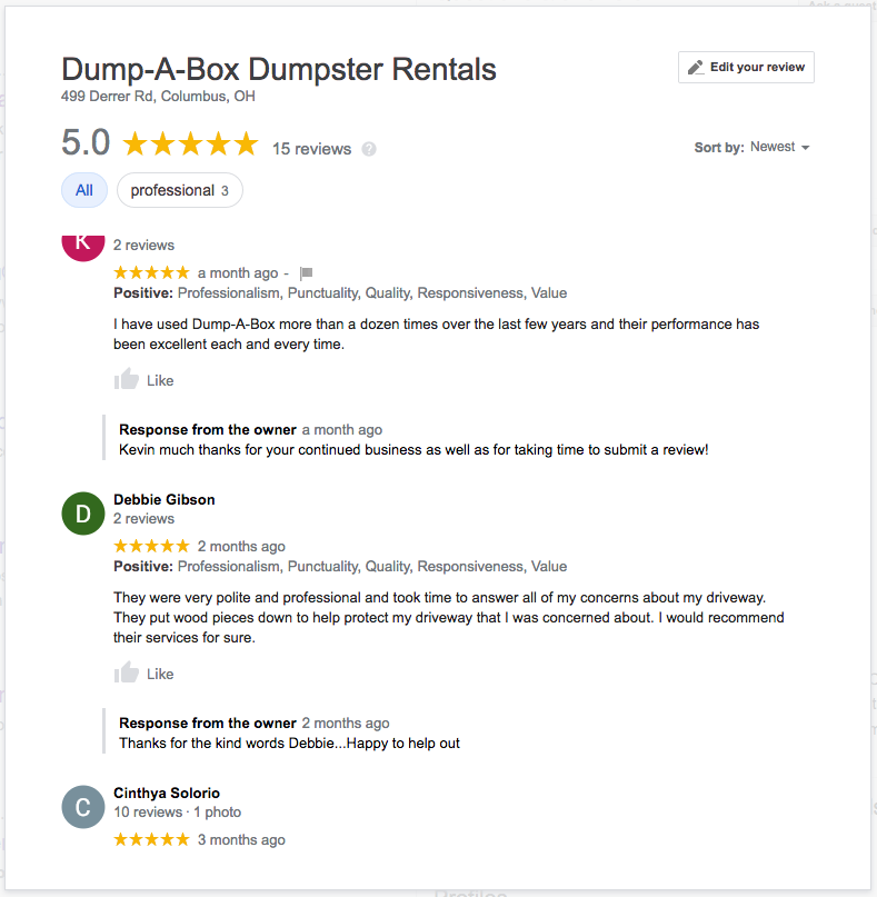 dumpabox's tweet photo. Thank you Columbus! We are 5-star rated on Google AND Facebook! Visit our online portal to see why and how easy it is to rent! https://t.co/zKXeblMxUx #dumpster https://t.co/YEwVgnByMF