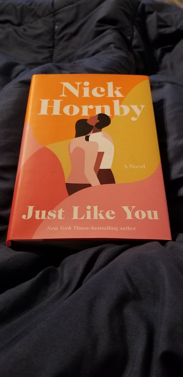 JamiBartschi's tweet photo. Sunday night plans: Diving into the latest novel by one of my favorite authors, @nickhornby. #JustLikeYou #Book107of2020 #OCPSreads https://t.co/qmHzYVb8TO
