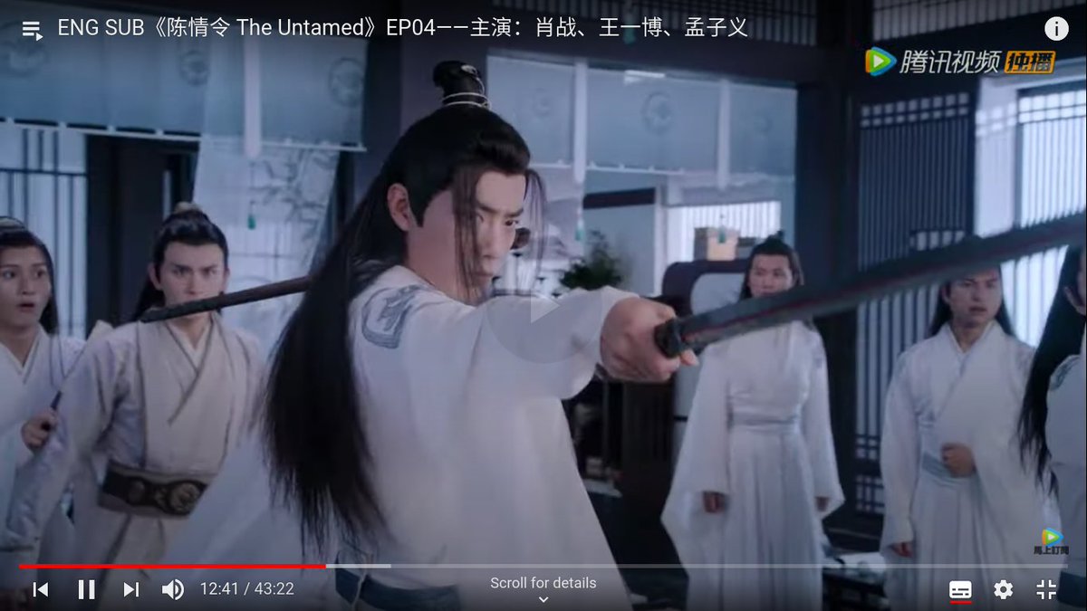 WWX doesn't actually confront Wen Chao until after NHS murmurs--and then NHS watches from the background while the confrontation happens, and he's protected by MY, safe from actually engaging with the danger. Little bit of suggestion/foreshadowing, here...