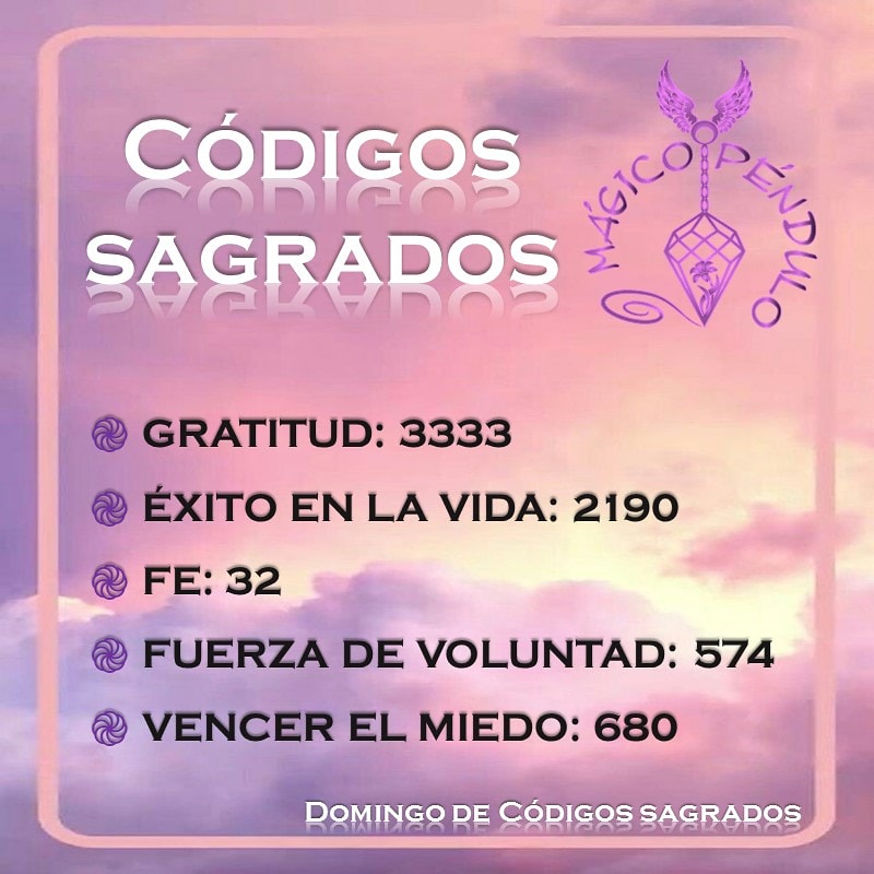 magicopendulo's tweet photo. Domingo de Códigos Sagrados
Recuerda :
✨Visualizar la intención.
✨Repetir los códigos 45 veces, ni más ni menos.
✨ Agradecer al finalizar.
Para más información Sígueme 👇🏽👇🏽👇🏽👇🏽 https://t.co/p0mDNB0XFt
#magicopendulo #buenavibra #4deoctubre #DomingoDeGanarSeguidores https://t.co/0u1rJh8XbW