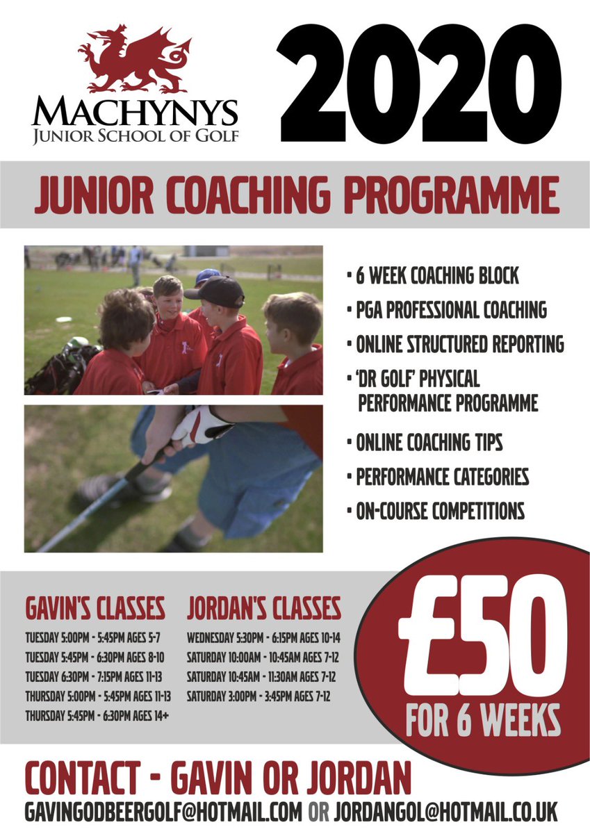 Machynys Golf Academy tweet media