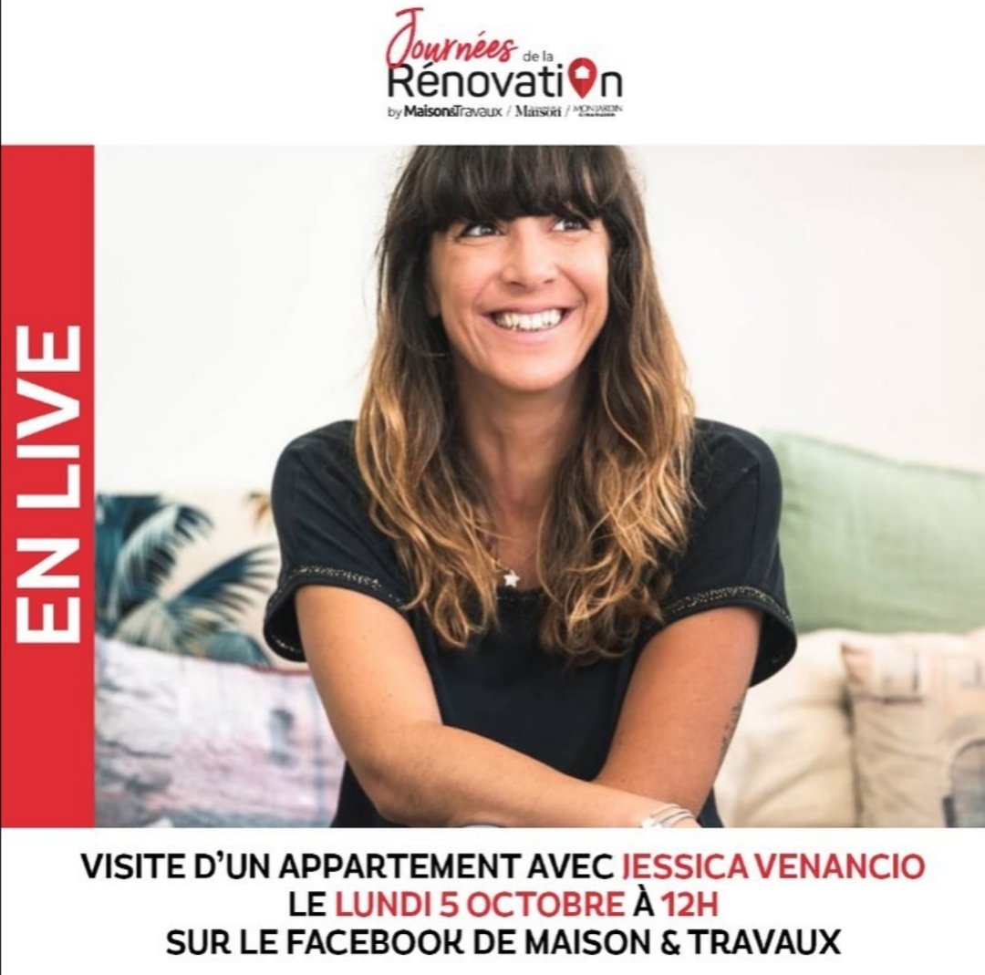 Pour Les Journées de la Rénovation, je vous donne rdv a 12h en Live, sur la page Facebook de Maison et Travaux pour découvrir le Projet #odeon, de @sbertina_minel . Une rénovation sous les combles, que l'on a hâte de partager avec vous !
#architecture #renovation #combles