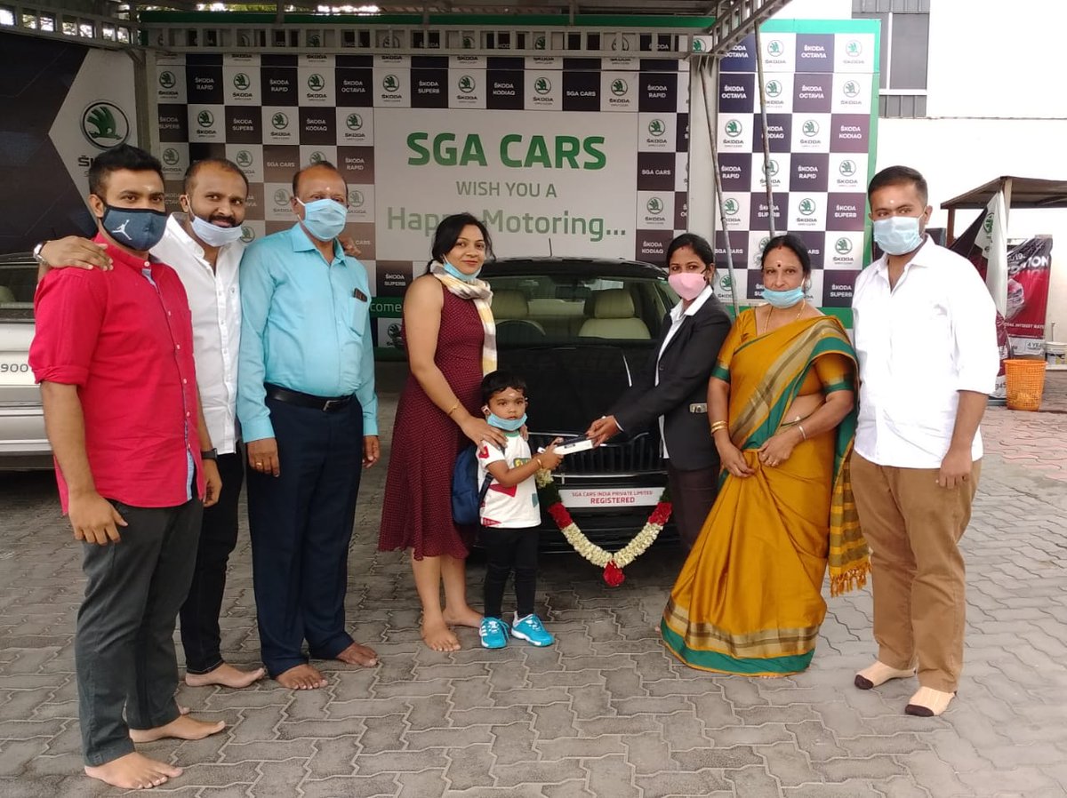YamahaPrabhuVR's tweet photo. My Customers Vehicle Delivered on Today 🙋♂️
#HappyMotoring 🎉🎊🎈
#ŠKODA #ŠkodaIndia #RapidTSI
#SGACars #Coimbatore #Prábhú
💚 https://t.co/eT99eauBnL