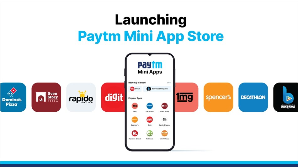 theappsdiary's tweet photo. Tech News: Paytm launched its very own Mini App Store for Indian developers. The move from Paytm is aimed to promote the 'Atmanirbhar Bharat' vision and provide people with a local and sustainable app ecosystem. #AtmaNirbharBharat #VocalForLocal #MakeInIndia #IndiaKaAppStore https://t.co/xAqoyKRL4b