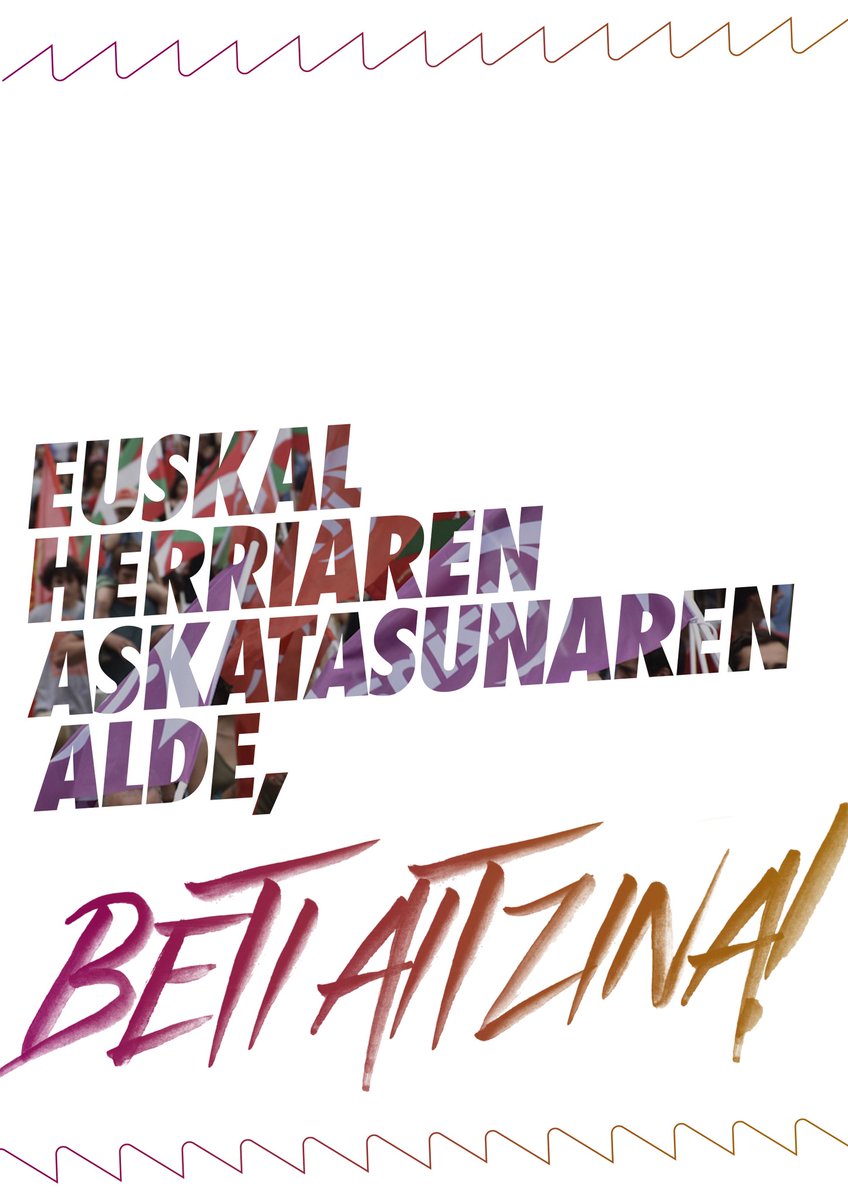 Atea itxi dugu, giltzatu gabe; burua hotz eta bihotza bero.

Etengabeko metamorfosia da gazte borroka. Hatsa hartu eta tresna berriak sortuko ditugu.

Besarkada bana banderola beraren gibelean kide izan zaituztegunei. Betiko lekuetan atzemanen gaituzue.

#BetiAitzina