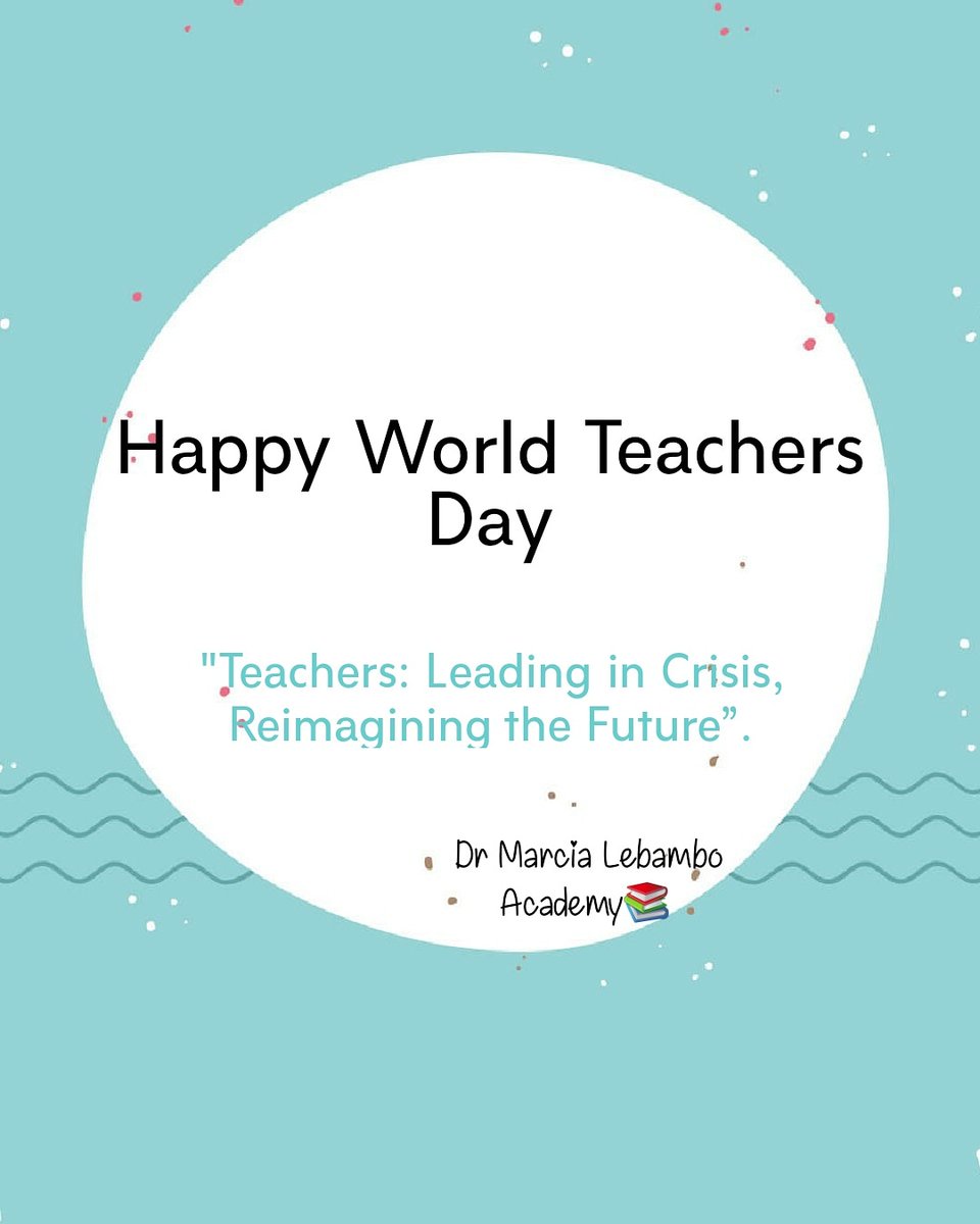 DrMLacademy's tweet image. #WorldTeachersDay2020