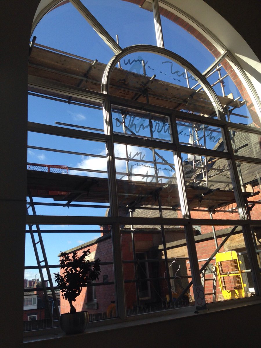 IWPDansk's tweet photo. We restored this stunning main #window for the Shine Building in #Leeds back to its former glory! If you would like a free survey email 👉 sales@iwpdansk.com #restoration #MondayMotivation https://t.co/AFcOpD7TUn