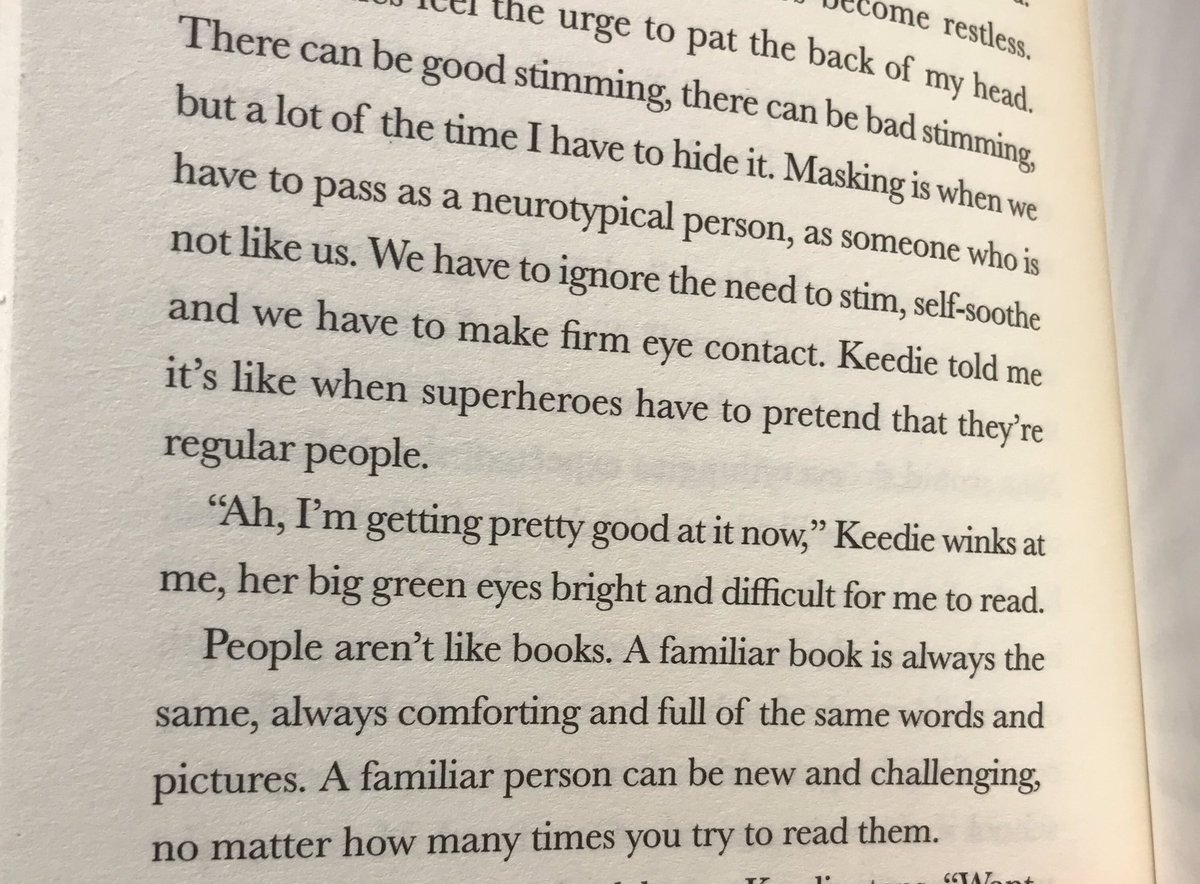 It’s also a novel we should’ve read when we were kids; it just happens it wasn’t written yet. A Kind of Spark offers an insightful, authentic and celebratory account of autistic experience (and not just Addie’s). Without being the sole subject, it illuminates the novel 4/5