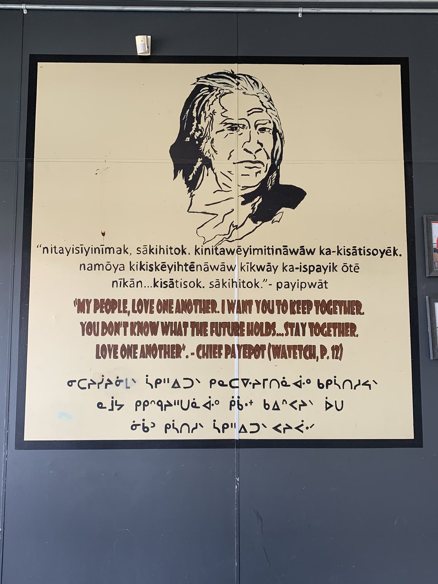 OSJingler's tweet image. Paid a visit to my reserve today. The first time I stepped into the school in over 30 years! 
#piapot