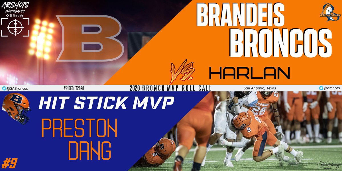 SaBrandeis's tweet photo. 🚨#BRONCO #ROLL #CALL🚨HIT STICK MVP VS HARLAN - WEEK 1 = 1-0😤🏈🔥  WHATS THE BARBER SAY❓ #NEXT 🥇🏆  @prestondang @arshots #TCC #RIDEOUT20 https://t.co/MLAXf9vpIN