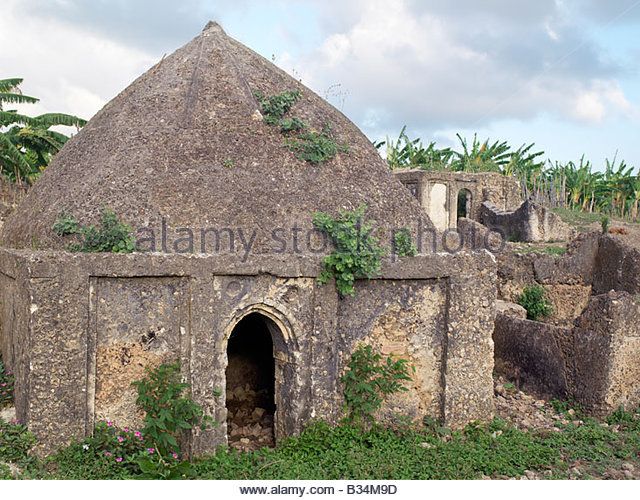 Kenya: The 1600s Islamic tomb of Mwenya Bunu in the ruins of the Pate Sultanate on Pate Island. Notice the tomb is built with coral like many buildings along the Swahili coast including in Suakin!