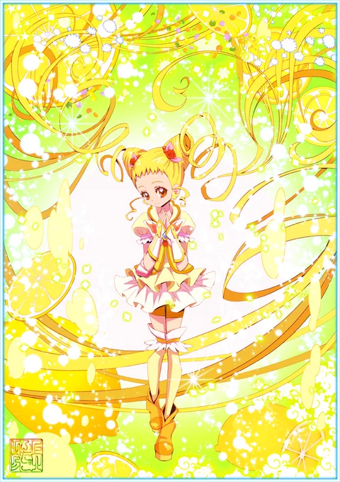 10月5日は?「#レモンの日」?
「はじけるレモンの香り、#キュアレモネード」

#春日野うらら #プリ5 #precure 