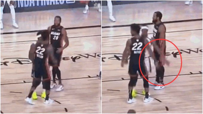 【影片】不許交流感情！罰球時Butler正準備和一哥擊掌，軟豆來了一招「棒打鴛鴦」！-黑特籃球-NBA新聞影音圖片分享社區